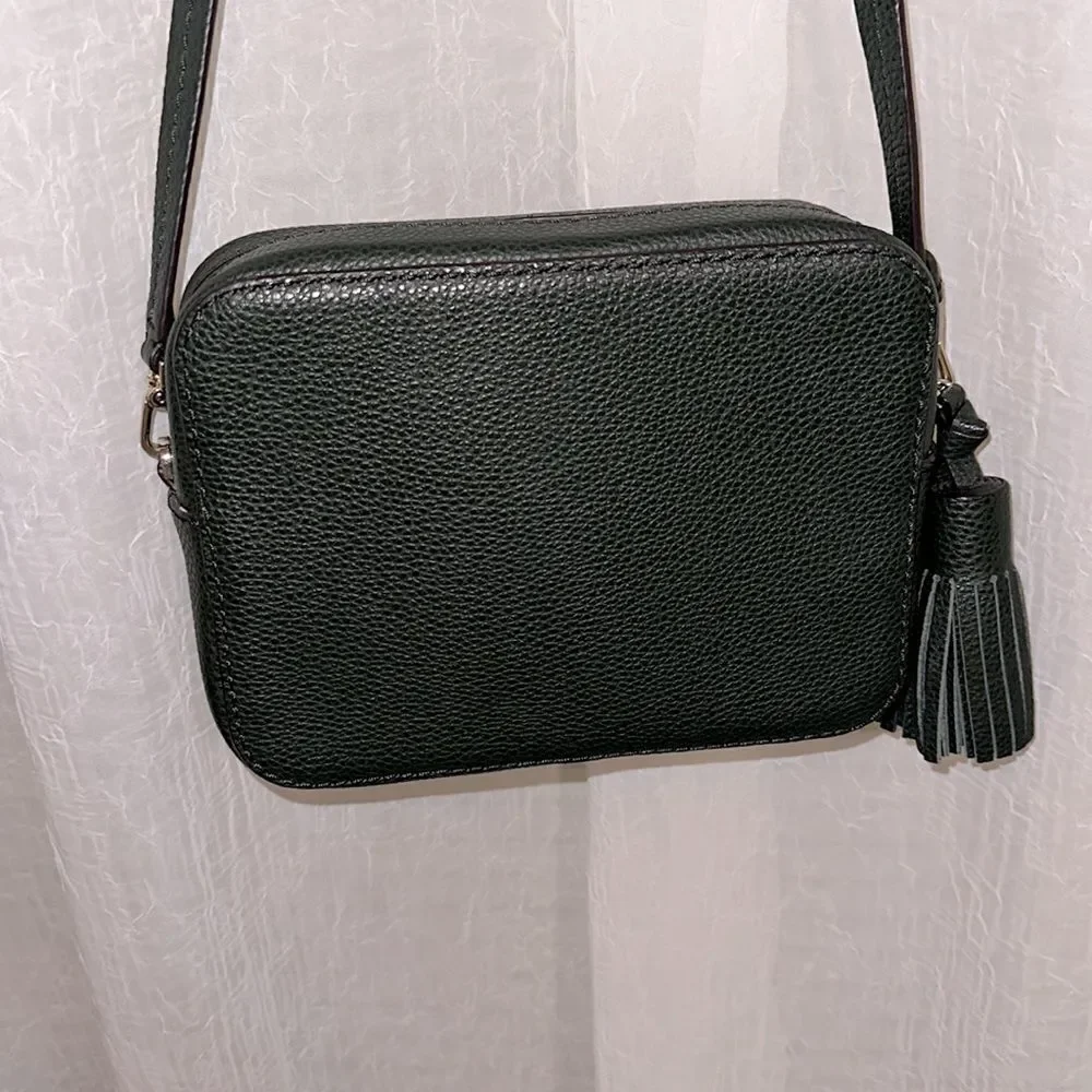 kate spade Orchard Street Winter Green Genuine Leather Small Crossbody Bag